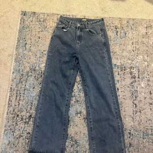 New high waisted wide leg jeans